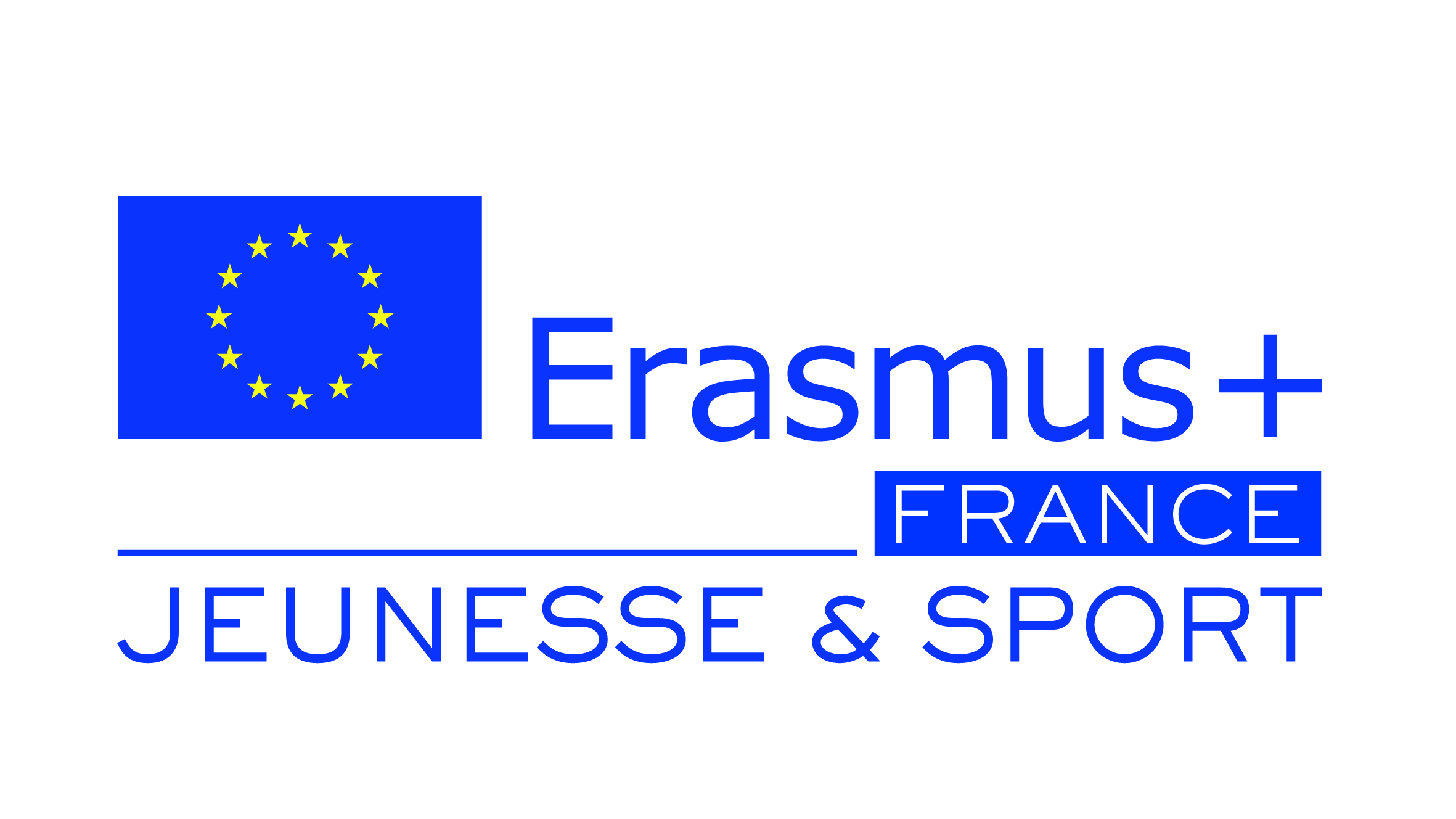 Logo erasmusplusjeunessesport-france
